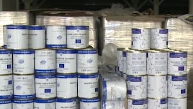 Ajutoare UE, nedistribuite in Timis. In Timisoara au ramas 14.300 de pachete cu alimente Imagine