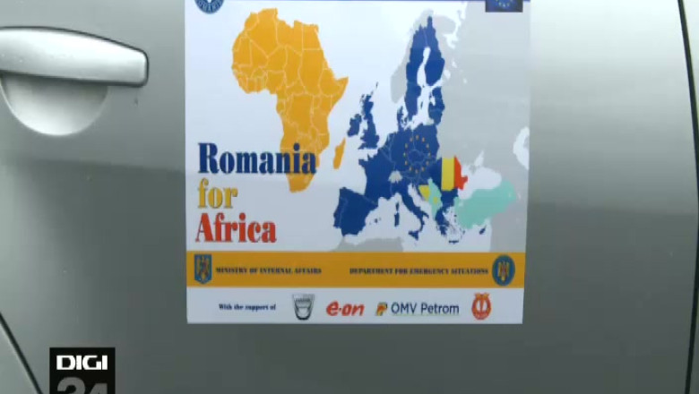 Ajutor pentru Africa. Romania a donat sase masini pentru echipajele medicale Imagine