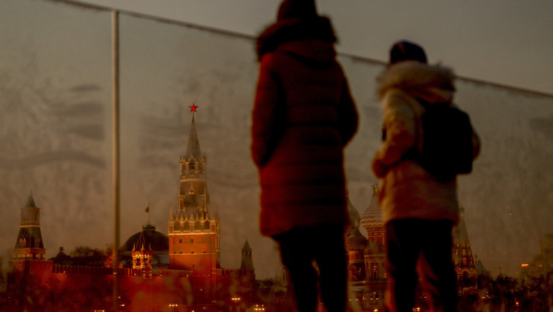 Al doilea an fara artificii la Moscova. Cum petrec rusii de Anul Nou 2024 Imagine