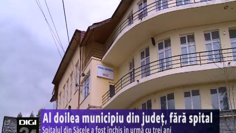 Al doilea municipiu din judet, fara spital. Spitalul din Sacele a fost inchis in urma cu trei ani Imagine