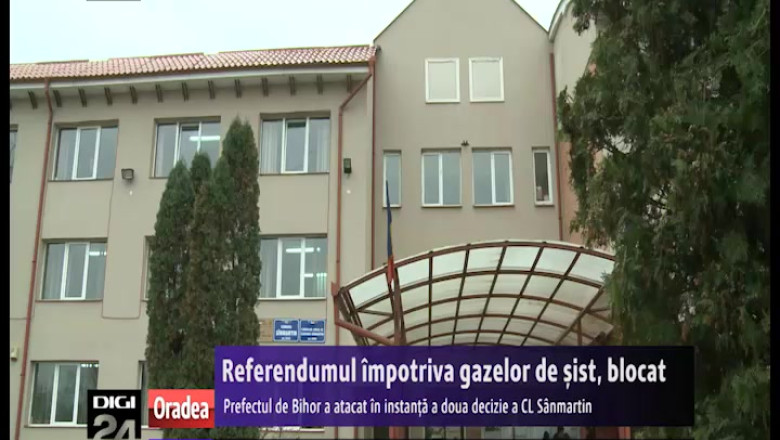 Al doilea referendum din Sanmartin, atacat in contencios administrativ de Prefectura Bihor Imagine