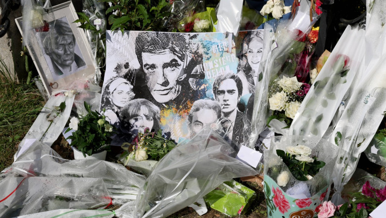Alain Delon va fi inmormantat acasa, la mosia sa din Douchy. Funeraliile au loc sambata, in cea mai stricta intimitate Imagine
