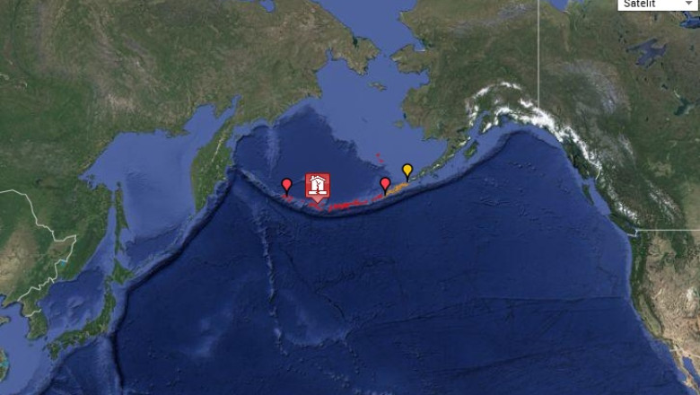 ALASKA. Avertizare de tsunami dupa un cutremur cu magnitudinea 8  Imagine