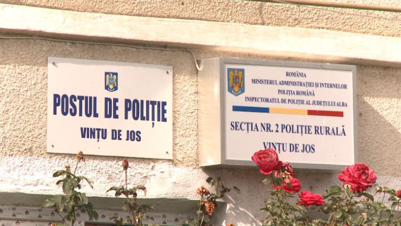 Alba. Eroare comica a politistilor din Vintu de Jos Imagine