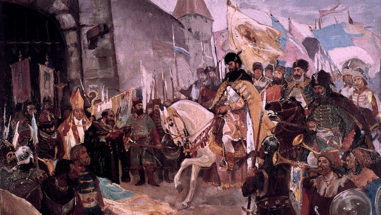 Alba Iulia: Arheologii au gasit poarta prin care a intrat Mihai Viteazul in Cetate acum 426 de ani Imagine