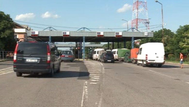 ALBITA, VASLUI. Traficul in vama a fost blocat 4 ore Imagine