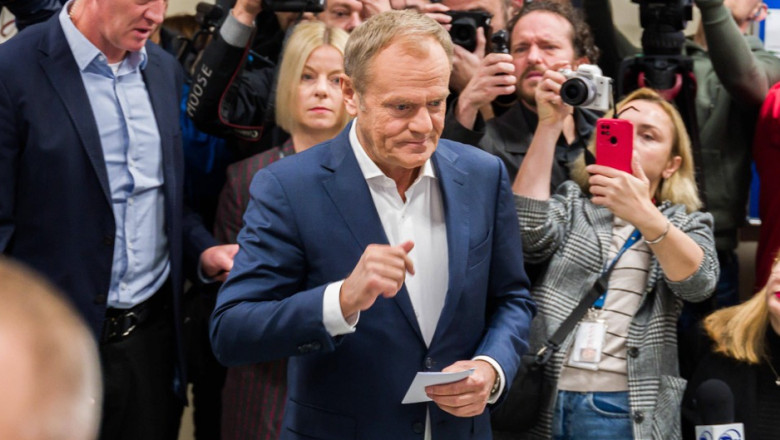 Alegeri cruciale in Polonia: Partidul iliberal PiS nu poate forma guvernul. Donald Tusk: Am castigat libertatea Imagine