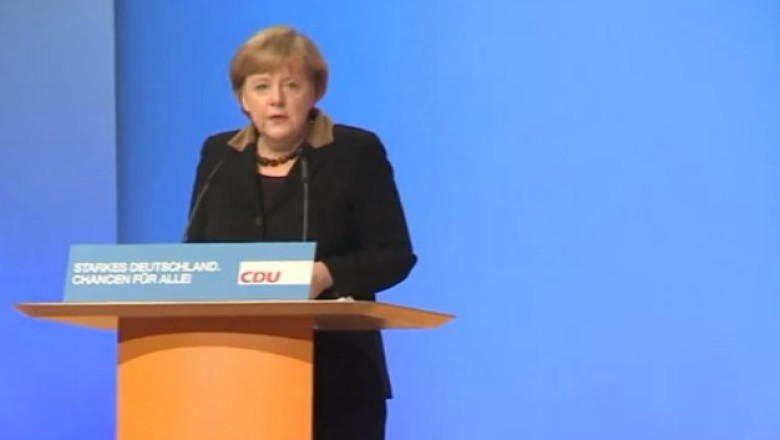 Alegeri in Germania. Afis electoral inedit al Angelei Merkel Imagine
