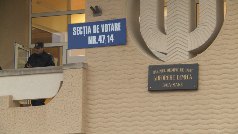 Alegeri in locuri neconventionale. In Baia Mare au fost sectii in bazine de inot ori in cabinete de planning Imagine