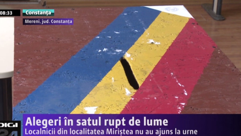 Alegeri in satul rupt de lume. Localnicii din localitatea Miristea nu au ajuns la urne Imagine