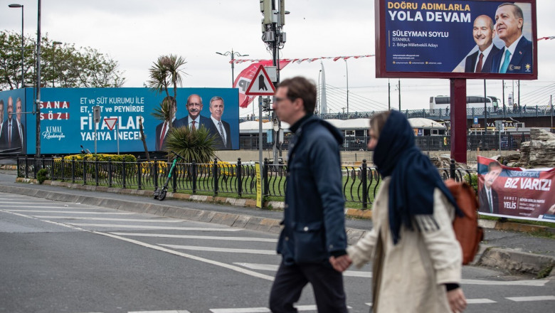 Alegeri in Turcia, rezultate finale. Erdogan si Kilicdaroglu intra in turul doi. Niciunul nu a obtinut peste 50% din voturi Imagine