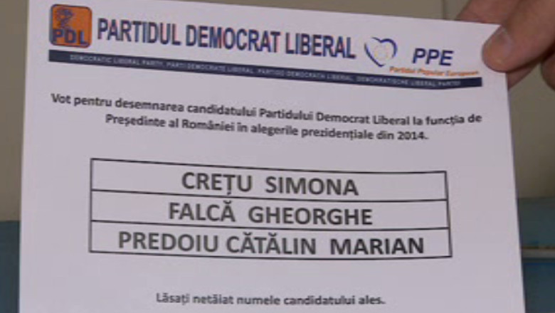 Alegeri la Iasi pentru viitorul candidat PDL la presedintia Romaniei Imagine