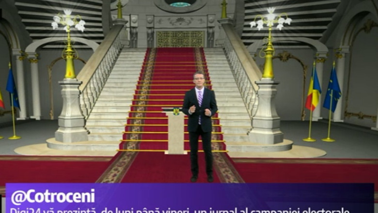 ALEGERI PREZIDENTIALE 2014. @Cotroceni, jurnalul campaniei electorale la Digi24 Imagine