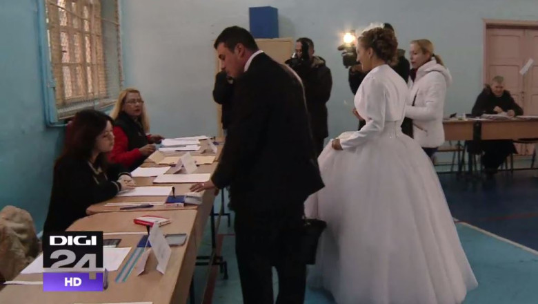ALEGERI PREZIDENTIALE 2014. Doi miri din Galati au plecat de la petrecere direct la vot Imagine