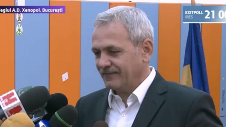 ALEGERI PREZIDENTIALE 2014. Liviu Dragnea a votat „pentru un presedinte roman si viu” Imagine