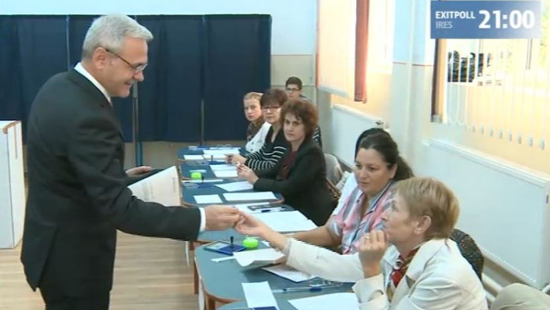 ALEGERI PREZIDENTIALE 2014. Liviu Dragnea: „Am votat romaneste” Imagine