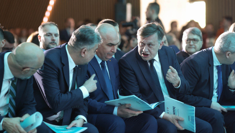 Alegeri prezidentiale 2025. Crin Antonescu si-a lansat oficial candidatura. La eveniment a fost prezent si Ilie Bolojan Imagine