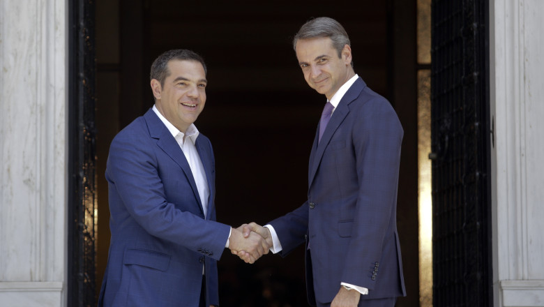 Alegeri umbrite de naufragiu in Grecia: Kyriakos Mitsotakis si Alexis Tsipras se lupta pentru majoritate parlamentara Imagine