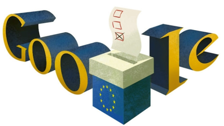 Alegerile europarlamentare pe Google: Doodle special pentru 25 mai Imagine