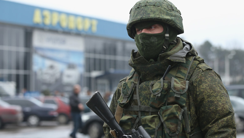 Alerta cu bomba la aeroportul Simferopol din Crimeea Imagine