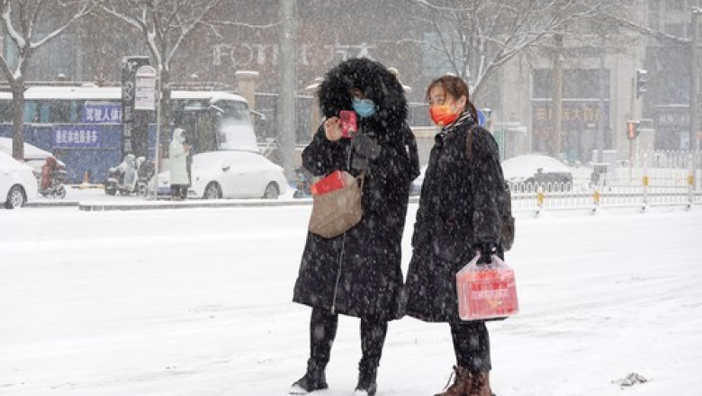 Alerta de temperaturi glaciale in China: Sunt asteptate valori minime record in unele regiuni Imagine