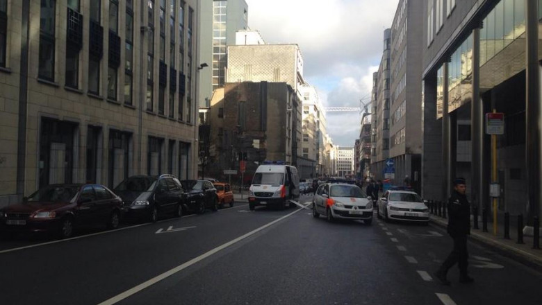 Alerta falsa la ambasada SUA si la sediul Parlamentului European din Bruxelles Imagine