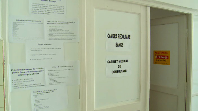 Alerta la Centrul de Transfuzii din Slatina Imagine