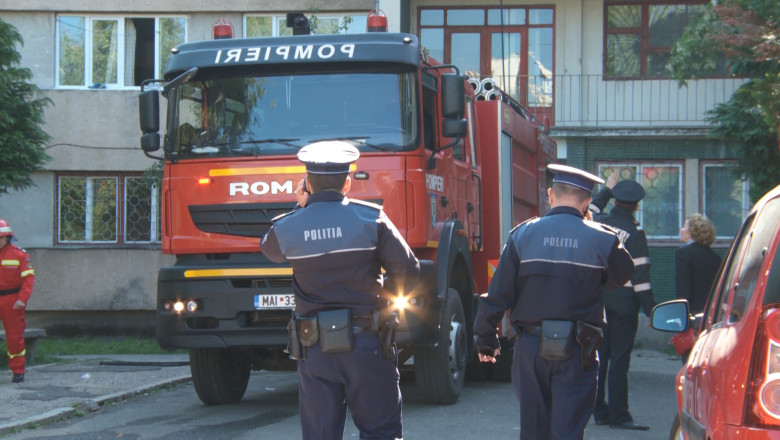 Alerta la Seminarul Ortodox din Baia Mare. Elevii din internat au fost evacuati in urma unui incendiu Imagine
