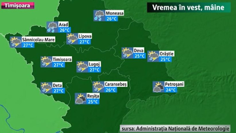 Alerta meteo de ploi si vijelii Imagine