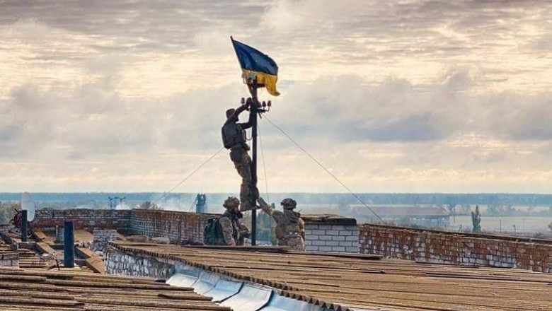 Alerte aeriene in mai multe orase din Ucraina. Armata Kievului a eliberat 600 de localitati in ultima luna Imagine