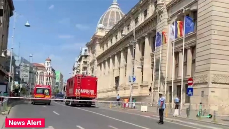 Alerte false cu bomba in centrul Capitalei. Doua institutii au fost evacuate Imagine