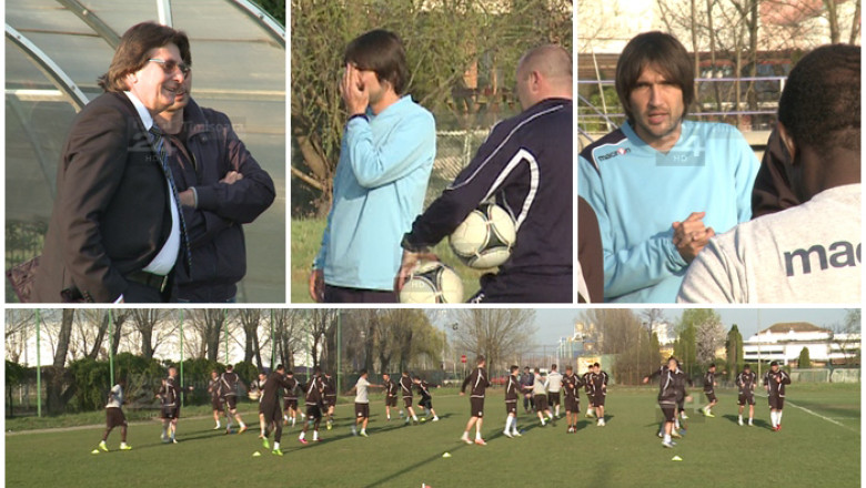 Alexa a condus primul antrenament la ACS Poli Timisoara Imagine