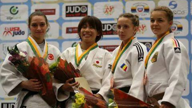 Alexandra Pop a castigat medalia de bronz la Campionatele Mondiale de judo pentru juniori Imagine
