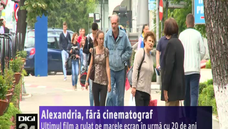 Alexandria, fara cinematograf. Ultimul film a rulat pe marele ecran in urma cu 20 de ani Imagine