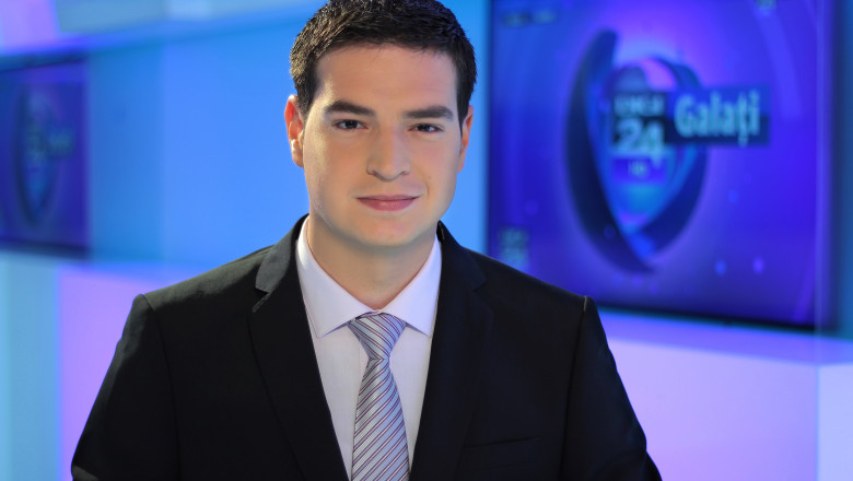 Alexandru Ichim, Digi24 Galati: „Am descoperit ca a prezenta stiri nu este atat de usor precum pare” Imagine