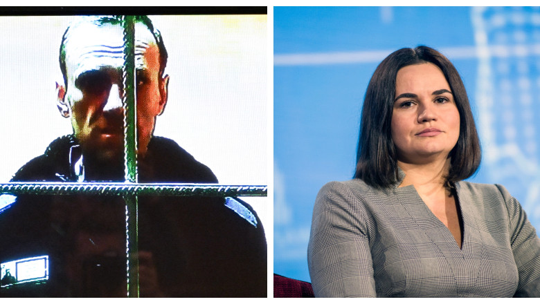 Alexei Navalnii si Svetlana Tihanovskaia, propusi pentru Premiul Nobel pentru Pace. Premiul va fi acordat de ziua lui Putin Imagine