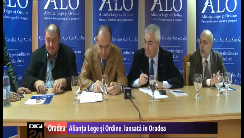 Alianta Lege si Ordine, lansata in Oradea Imagine