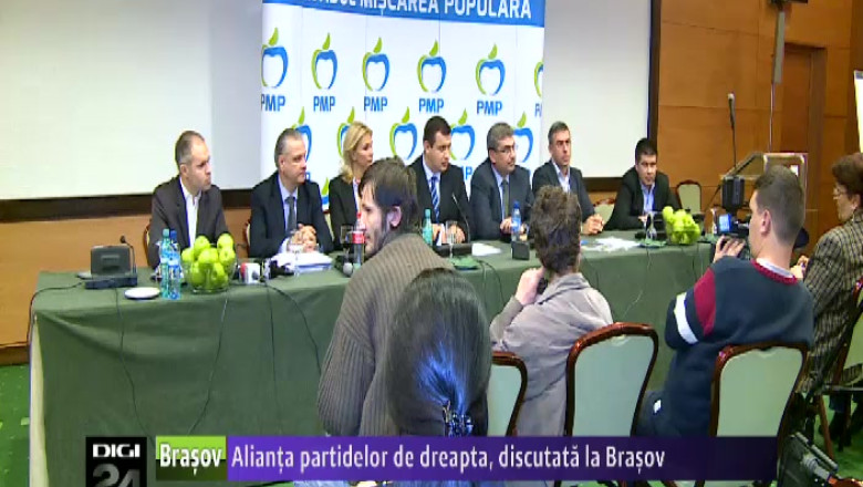 Alianta partidelor de dreapta, discutata la Brasov Imagine
