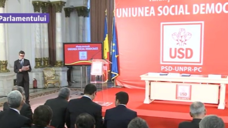 Alianta PSD-PC-UNPR pentru europarlamentare. V. Ponta: Sunt mandru ca am reusit sa aducem inapoi toti oamenii de valoare Imagine