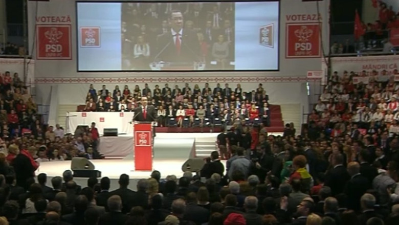 Alianta stangii si-a lansat candidatii la europarlamentare. La eveniment a fost prezent Radu Mazare, dar a lipsit Ion Iliescu Imagine