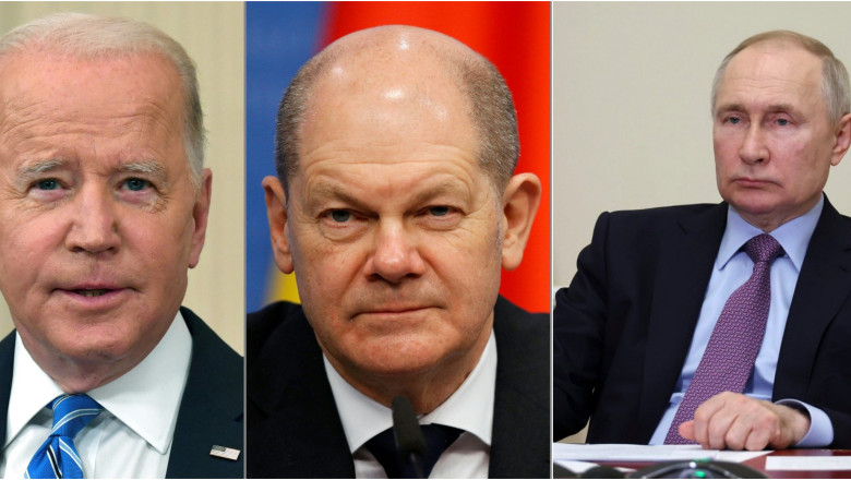 „Alianta tancurilor”. Biden i-a multumit lui Scholz pentru blindatele promise Ucrainei si i-a transmis un mesaj lui Putin Imagine