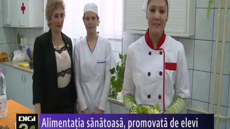 Alimentatia sanatoasa, promovata de elevi din Craiova Imagine