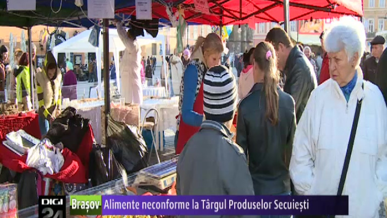Alimente neconforme la Targul Produselor Secuiesti Imagine