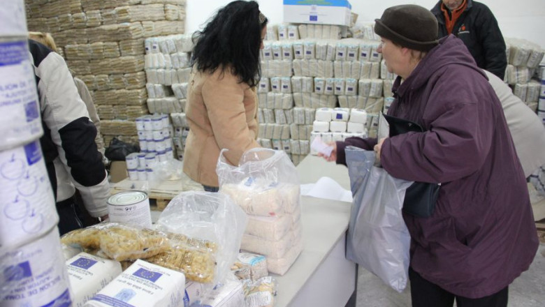 Alimentele pentru nevoiasi intarzie Imagine