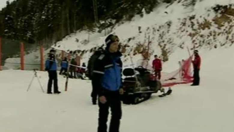 Alpinist cazut intr-o rapa din Muntii Fagaras. Operatiunea de salvare, ingreunata de conditiile meteo nefavorabile Imagine