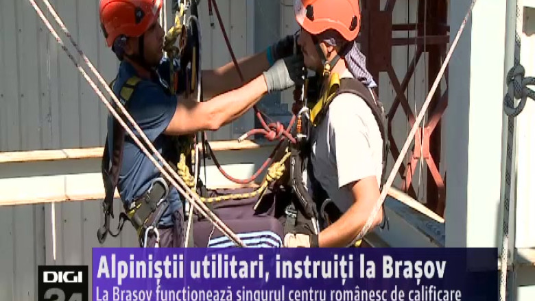 Alpinistii utilitari, instruiti la Brasov Imagine