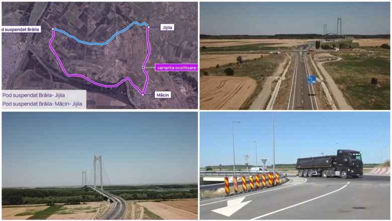 „Am asteptat doi ani ca sa trecem”. Podul de la Braila a fost deschis complet, dupa cinci reasfaltari si o decizie finala in instanta Imagine