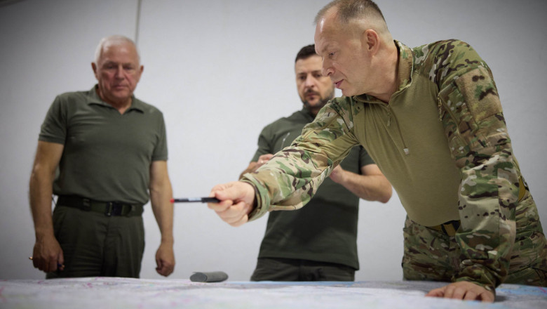 „Am mutat luptele pe teritoriul Rusiei”. Seful armatei ucrainene explica strategia din spatele incursiunii in Kursk Imagine