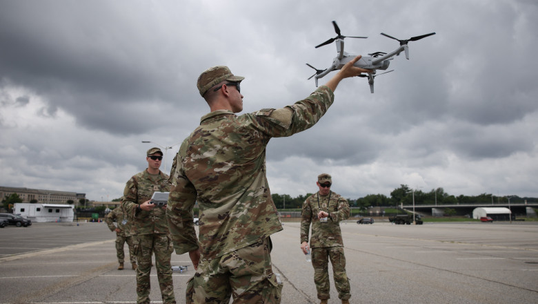 „Am ramas in urma”. Curs intensiv de folosire a dronelor pentru Armata SUA menit sa reduca decalajul fata de alte puteri Imagine