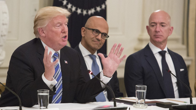 Amazon anunta ca va dona 1 milion de dolari la inaugurarea lui Trump ca presedinte, dupa o miscare similara din partea Meta Imagine